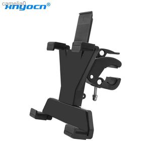 Tablet PC Stands Treadmill Tablet Stand Bike Motorcycle Car Holder Hands Free Dynamic Cycling Tablets PC Bracket for iPad Samsung Tab PC 7 - 11"L231225