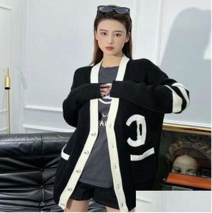 Kvinnors tröjor Nya kvinnors kvinnor Spring Autumn Loose Casual Woman Designer Sweater Drop Delivery Apparel Clothi Dhnrb 221