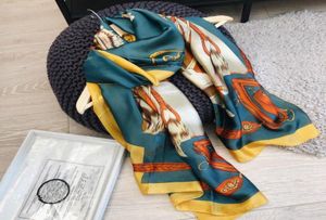 2021 Berömd designer MS Xin Design Gift Scarf High Quality 100 Silk Scarf Size 180x90cm Leverans Buu43021922