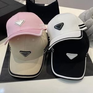 Caps Top Luxury Designer Cap Fashion with Letter Baseball Cap for Unisex Leisure Sports Personality Simple Hat Accessories Supply