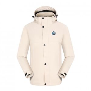 FC Den Bosch herrjacka Leisure Travel Jacket utomhus bergsklättring jacka vattentät varm sport vårutflykt jacka män och kvinnor