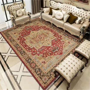 Dywany vintage bohemian dywan do salonu prostokątny dywaniki w stylu perskim dywaniki miękkie bez poślizgu sypialnie maty 210