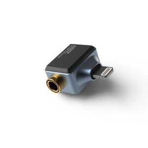 Acessórios DD ddHiFi TC44A Lightning para adaptador de fone de ouvido de 4,4 mm para iPhone CS43131 DAC Chip suporta DSD256 nativo e 32 bits 384 kHz PCM