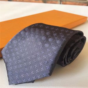 24 Luxury High Quality Neck Ties Designer Mens Letter 100% Tie Silk Necktie black blue Aldult Jacquard Party Wedding Business Woven Fashion Design Hawaii Neck Ties box