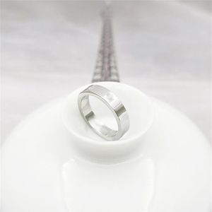 Anelli a vite Collana di design d'amore per donne Gioielli da matrimonio in acciaio inossidabile in acciaio inossidabile Rosa Anelli Luuxry Anelli Luuxry Men promettono puro 300v