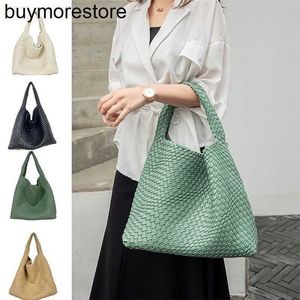 Designer Bottegaaveneta Bags Hobo Jodies 7A Genuina pelle 2022 Green Woven Mother 2022 Celebrity Miselity Maristica in pelle morbida QQ QQ QQ