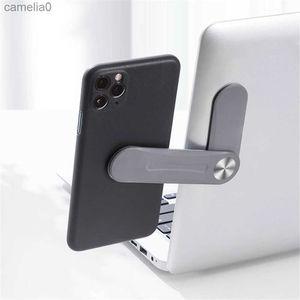 Tablet PC Stands Laptop Side Mount Connect Tablet Bracket Dual Monitor Display Clip Adjustable Phone Stand Screen port HolderL231225