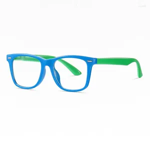 Occhiali da sole cornici TR90 Spettacolo anti -blu per bambini alla moda Ocgle comodi comodi luminosi e occhiali di miopia flessibili