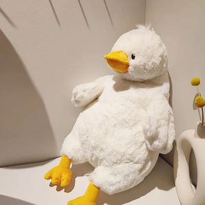 Kawaii Plush Duck Toy Fucked Animal Fat Duck Mife Doll Throw Dillow Cushion Kids Toys День рождения рождественский подарок для мальчика 231225