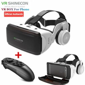 Original Virtual Reality VR Glass Box 3D Stereo VR Headset Helmet for iOS Android Smartphone, Wireless Rocker