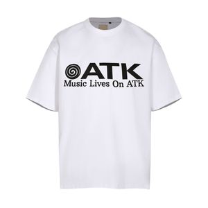 24SS Spring Summer USA Lose Size Tee Fashion Mens Mens krótki rękaw