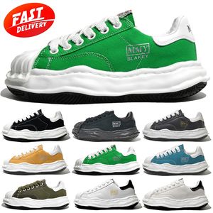 Casual Shoes Melt Shoes Outdoor Sports Sneaker Canvas Shoes Män kvinnor Skor Green Blue Black White Gul Classic Shoes