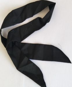 50pcs schwarze Farbfabrik -Versorgung Bandana Nackenschal Krawatte Kühlung Bandanas Stirnband Hals Cool Shalfs4362651
