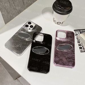 Lekka luksusowa marka mody d Case Telefon dla Apple 15 14 11promax 12 13 Pro 7 8 Plus XR XS Kobiety obejmują przeciwpusz skórzane telefon