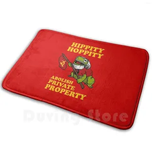 Carpets Hippity Hoppity Abolish Private Property Mat Rug Carpet Anti-Slip Floor Mats Bedroom Communist Memes Socialist