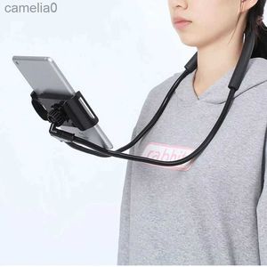 Tablet PC Stands Hanginge Neck Lazy Necklac Tablet Phone Holder New Flexible Tablet Holder Stand For Cellphone Tablets for iPhone HuaweiL231225