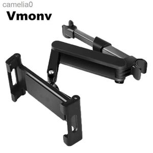 Tablet PC Stands Car Pillow Tonete de travesseiro traseiro Tablet Stand Stay Seat Bracket de apoio da cabeça traseira para iPhone x8 iPad mini tablet 4-11/12,9 polegadas