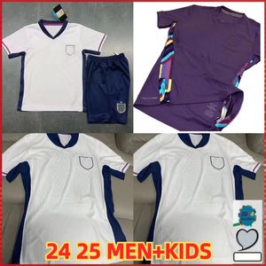 24 25 KANE FODEN Maglie da calcio Home Nazionale inglese STERLING SAKA RASHFORD Maglia BARKLEY SANCHO MOUNT GRALISH Uomo Bambini Kit Uniformi da calcio