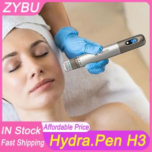 Wireless Hydra Derma Microneedle Pen Professional Dermapen Rolling Cartridges Micro Needling Stamp for Auto Serum Skin Care Hydrapen H3 Facial Beauty Device