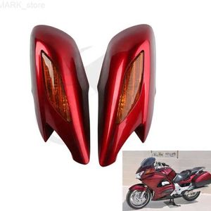 Motorcykelbelysning Motorcykel Turn Signal Lens Röd bakspeglar Signaler Lens för Honda ST1300 2002-2011 03 04 05 06L231225