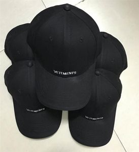 Black Vetements Cap Women Men 11 High Quality Casual Fashion Vetements Caps T2001045623851