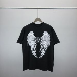 Дизайнерская футболка Amirir Print Mens Mens Shirt, вышитая графическая графическая штука, полярный стиль летняя одежда с улицей Pure Cotton Wash Haikyuu Social Harajuku Рубашка 7505
