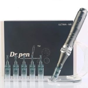 Dr. Pen Ultima M8 Dermapen micro agulha Pens microneedling Microneedling Electric Wired Auto Skin Care Kit para corpo de rosto