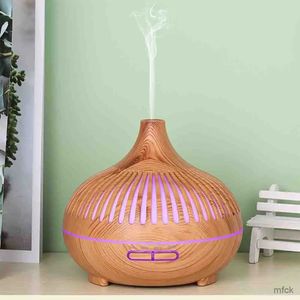 Umidificatori 550ML Umidificatore domestico Aromaterapia Diffusore Vaporizzatore d'aria Ambiente Elettrodomestico Evaporatore Aromatizzatore Aroma Deodorante Scava fuori