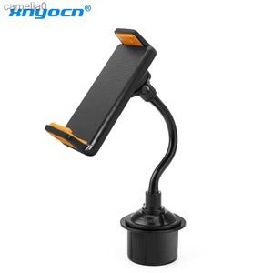 Tablet PC Stands Car Water Cup Spaces Tablet Car Stand Holder For iPad Air Mini Samsung Tablet Stand Mount för 6-10,5 tum iPhone X Telefon Huaweil231225