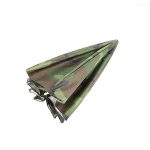 Boinas Moda Camuflagem Padrão Capace Capace para Pesca Caminhando Hat Nylon Umbrella Elastic Fank Band Sun Rain