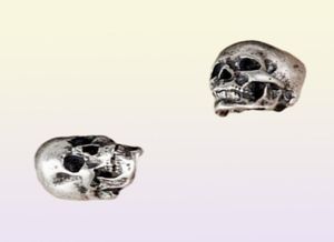 925 Sterling Silver Skull Stud Earring Gothic Party Wedding Jewelry for Girls Punk 2106181421474