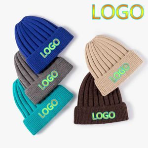 Beretti inverno logo personalizzato per donne teschi berretti berretti berretto all'aperto nisex cappello hip hop hat hip hop uomini di colore da sci solido