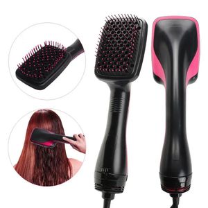 Secadores 3 em 1 Secador de Cabelo Volumizer Blower Antiestático Alisador de Cabelo Escova Elétrica Ferramentas de Cabelo Cabelo Couro Cabeludo Pente de Massagem para Mulheres