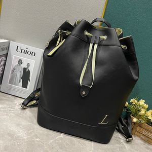 Designer mochila sacos de couro corda ombro crossbody bolsas de grande capacidade luxo mensageiro moda feminina