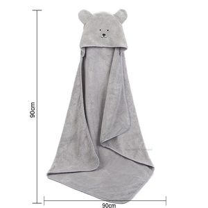 Småbarn Baby Hooded Handdukar Födda barn Badrock Super Soft Bath Handdukfilt varm Sleeping Swaddle Wrap för spädbarns pojkar Girls 231225