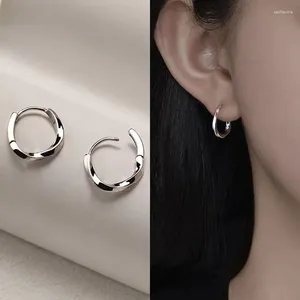 Hoop Earrings Simple Geometric For Women Girl Sexy Korean Fashion Trendy Jewelry Friend Gift Party Pendientes Mujer