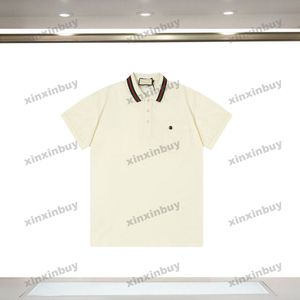 xinxinbuy 2024 homens designer tee camise