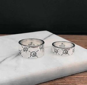 925 sterling silver rings for men and women ghost series Classic label and original charm Love Ring Y07234755503