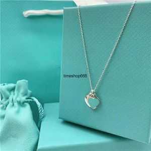 heart necklace pendant necklaces for women fashion jewelry woman sier chain designer jewelrys Birthday Christmas Gift Wedding Party