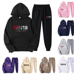 Trapstar tuta da uomo felpa con cappuccio tuta trapstar running basket abbigliamento sportivo felpa con cappuccio da uomo felpe con cappuccio e pantaloni larghi tech uomo donna tuta a maniche lunghe kt