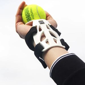 Tennisball-Maschine, Übungs-Aufschlag-Trainingsgerät, Selbststudium, Trainer, richtige Haltung des Handgelenks, Padel-Zubehör, Raquete de Tenis 231225