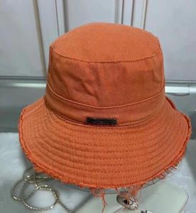 21ss New Beach Bucket Hat Designer Mens Beanie Cap Womens Wide Brim Chapéus Casual Pure Cotton Carta Moda Sandy Beach Sun Caps Ha8405070