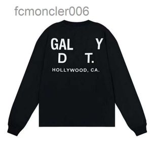 2023 Erkek Hoodies Satılık Sweatshirt Hoodie Tasarımcı Galerileri Bölümleri Gary Boyalı Graffiti Kullanılmış Mektuplar Basılı Gevşek Moda YH4 Keje