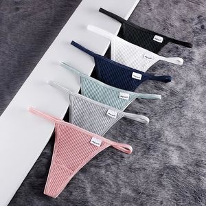 Cotton sexy thong women low waist comfortable bikini underwear breathable girl briefs Panties G-String Intimates Lingerie Ladies 231225