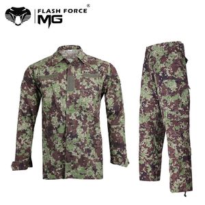 Jackor Militär uniform ACU Camouflage Tactical Suit Men Army Clothing Jacket and Pants Combat Disguise for Hunter Shirt for Airsoft