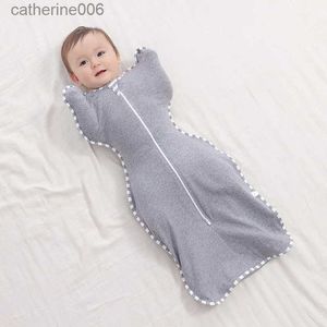 Sleeping Bags Newborn Sleep Sack Anti-shock Baby Swaddling Scarf Comfort Newborn Sleepwear Baby Sleeping BagL231225