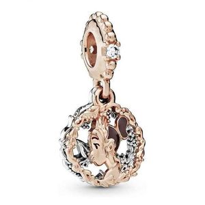 100% 925 Sterling Silver Beautiful Girl Dangle Charms Fit Original European Charm Armband Women Wedding Jewelry Accessori261q