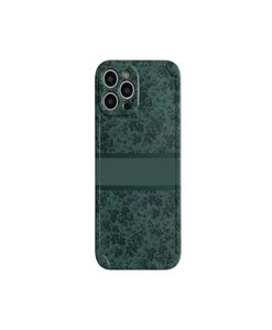 Luxurys Designers Leather Phone Cases G Märke för iPhone 11 12 13 Pro PROMAX 78 XR XSMAX Fashion Cover Antifall Cell Case D211025517286