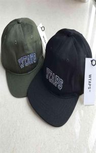 WTAPS Berretto da baseball a tesa piatta con ricamo Uomo Donna Cappello papà Hip Hop Trucker Caps Golf Visiere Harajuku regolabili per esterni 2107269464457