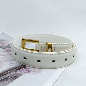 Women High Quality Leather Belts Men Brand Belts Luxury Designer Pin Buckle Belt Womens Waistband Plain Color And Many Colors And Flowers 3.0cm Width 25